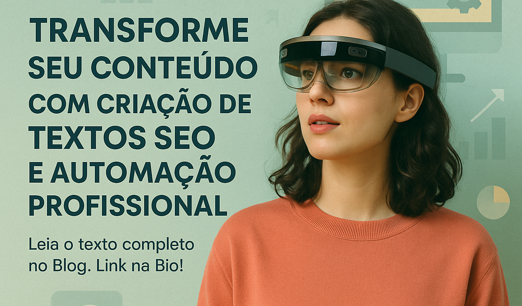 Transforme seu Conteúdo com Criação de Textos SEO e Automação Profissional